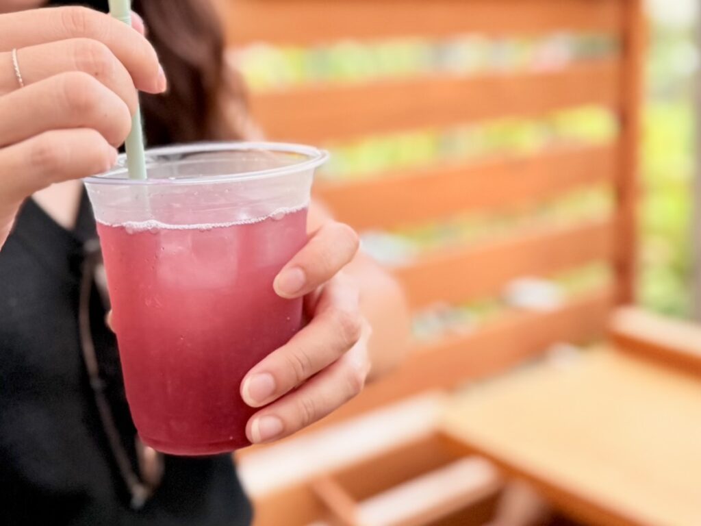 雄勝ローズファクトリーガーデン(コリンクcafeのオリジナルソーダ)