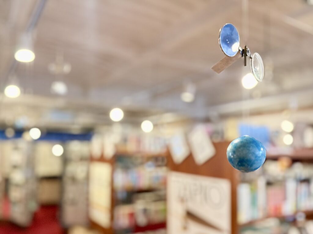 ヒラクビル館内のオブジェ