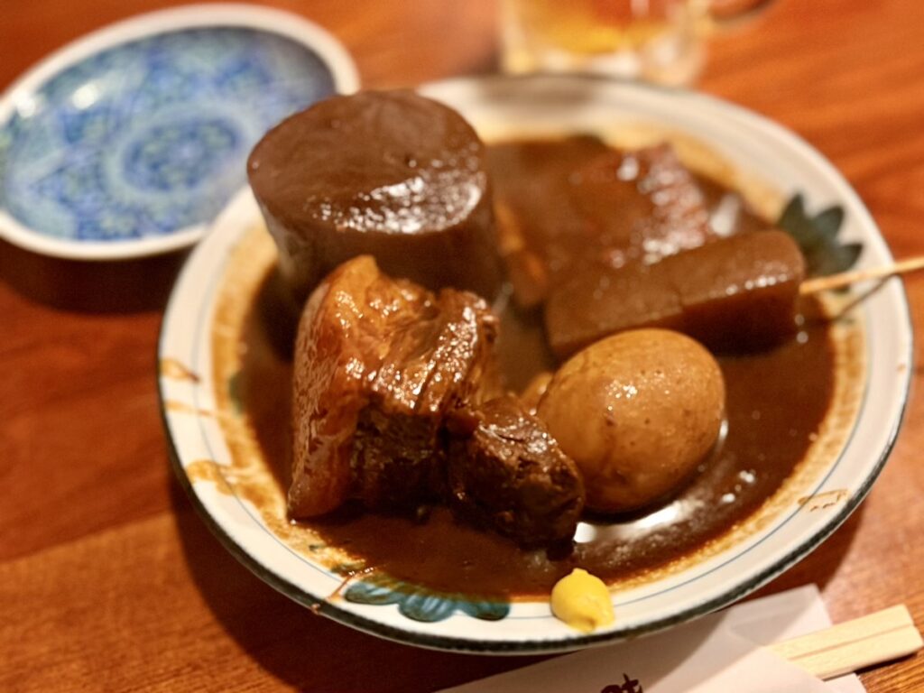 食事処 のぶ味（多治見名物の味噌おでん）