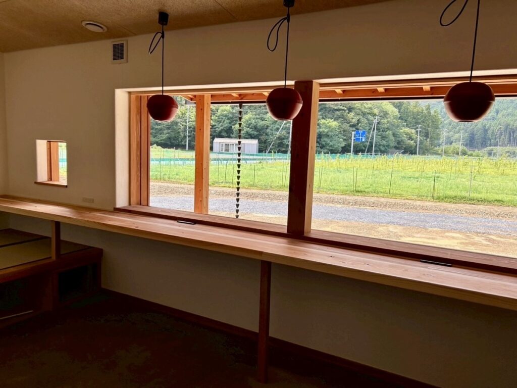 モリウミアス マリン&フード(建設中のカフェ)