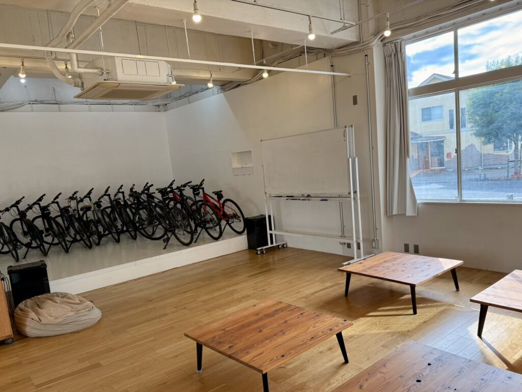 オープンコミュニティースペース レンタサイクル