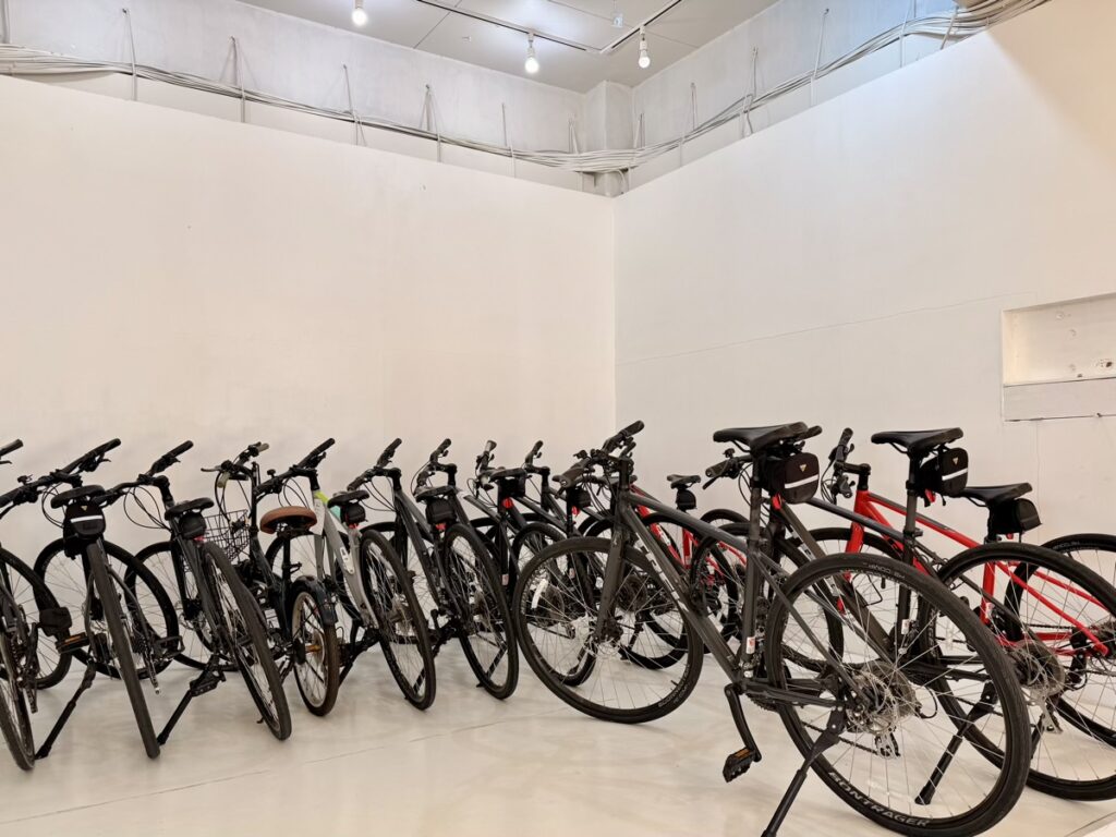 オープンコミュニティースペース レンタサイクル