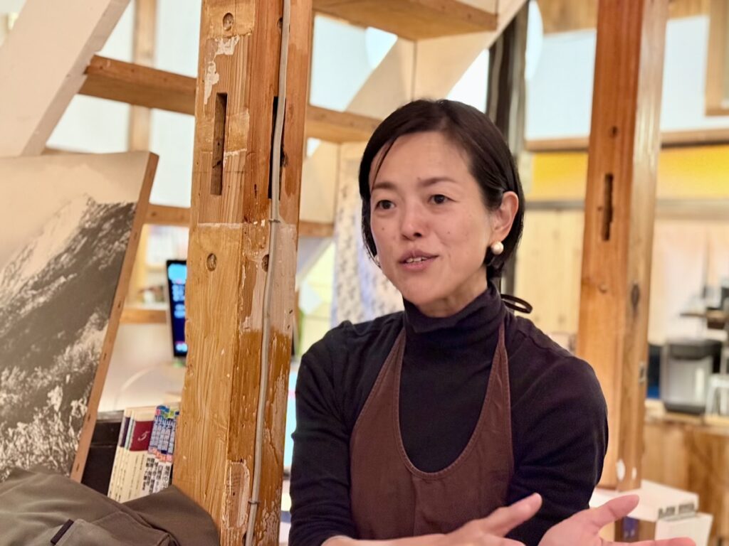 山とスナック ママの米村奈穂さん